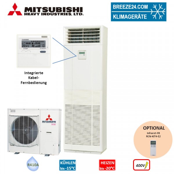 Mitsubishi Heavy Set Tower 10,0 kW - FDF100VD + FDC100VSA 400V Klimaanlage