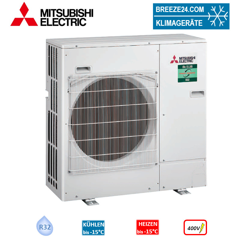 Mitsubishi Electric Außengerät 12,1 kW - PUZ-M125YKA für 1 Innengerät | 120 - 125 m² 400V R32