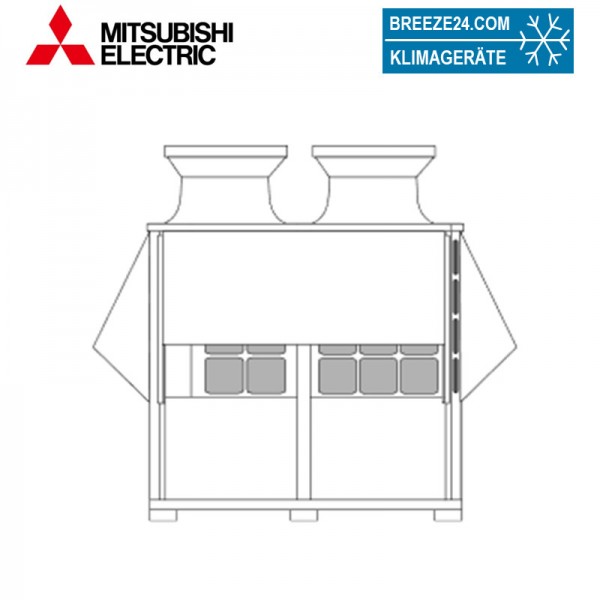 Mitsubishi Electric SH-S YNW-A Windschutzhaube für City Multi "S" Außengerätemodule