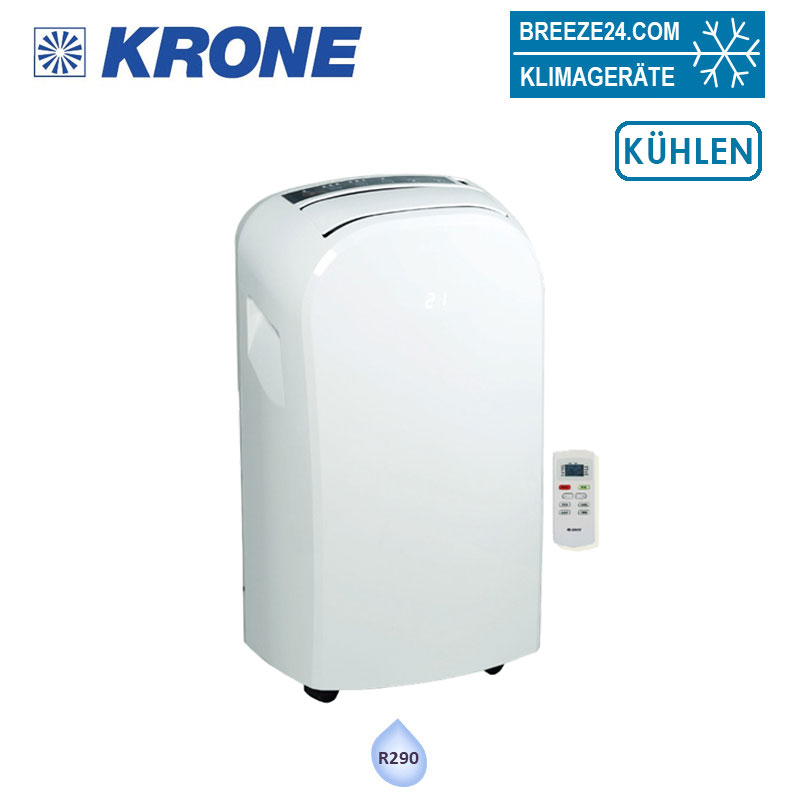 Krone MKT 251 ECO Mobiles Klimagerät nur Kühlen 2,6kW für 1 Raum mit 25 m² R290