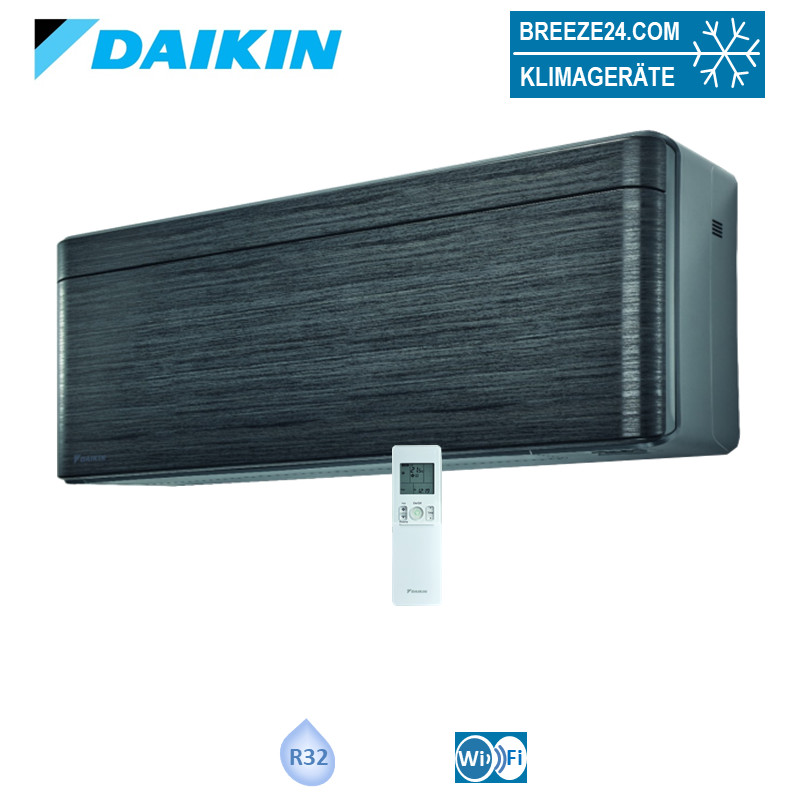 Daikin Wandgerät 2,5 kW Stylish WiFi Blackwood FTXA25BT | Raumgröße 25 - 30 m² | R32
