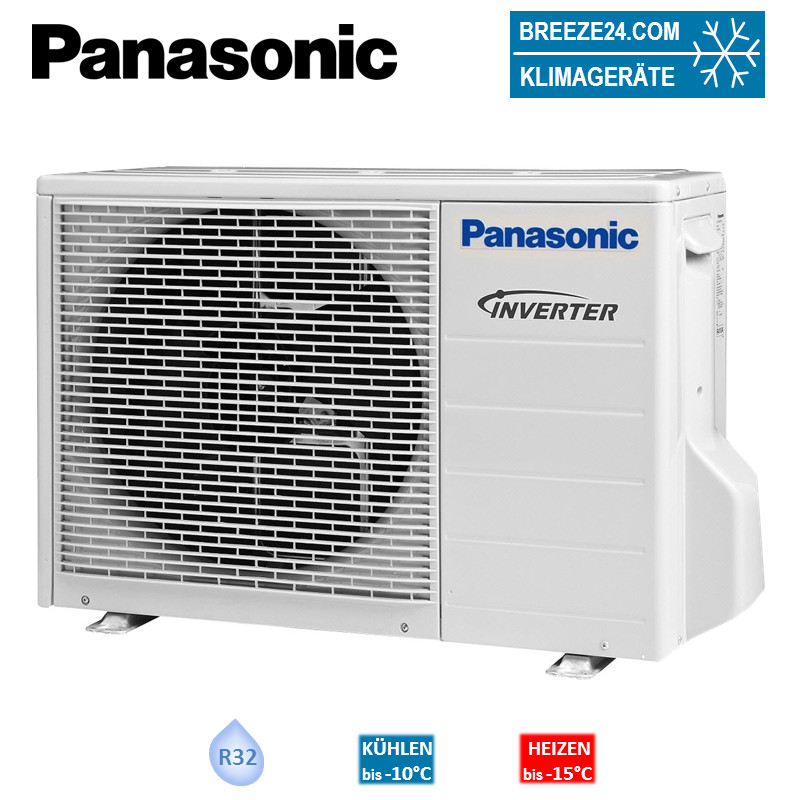 Panasonic Außengerät 2,5 kW - CU-TZ25WKE für 1 Innengerät | 25 - 30 m² - R32