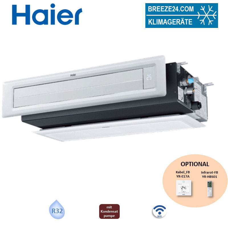 Haier AD71S2SR2FA Kanalgerät mit Blenden-Kit 7,1 kW - WiFi - Mono- & Multi-Split