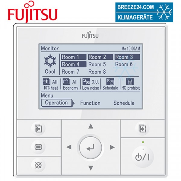 Fujitsu UTY-RVNYM Komfort Kabel-Fernbedienung (Kompakte Wandmodelle)