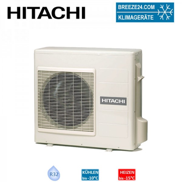 Hitachi RAM-70NP4E Außengerät 7,0 kW für 4 Inneneinheiten R32