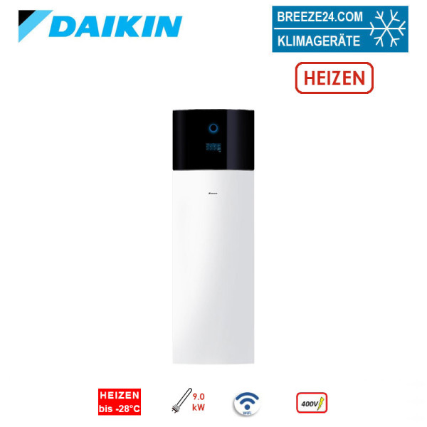 Daikin Altherma 4 EPVZ10S23A9W Hydromodul/Speicher Heizstab 9.0 kW | 230 L | Heizen | BiZone | 400 V