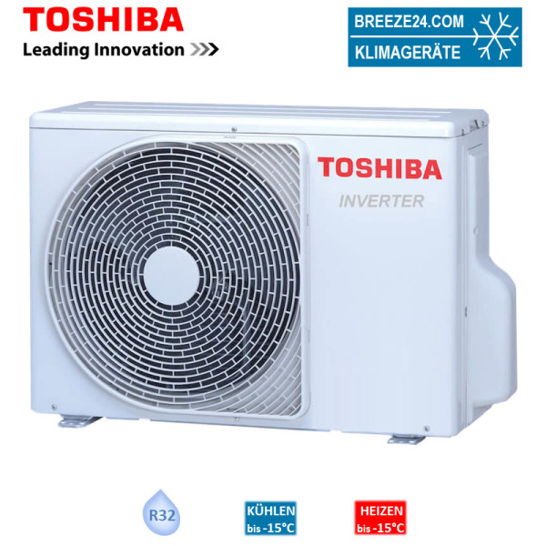 Toshiba RAS-24E2AVG-E Außengerät 6,5 kW R32 für 1 Innengerät | 60 - 65 m²