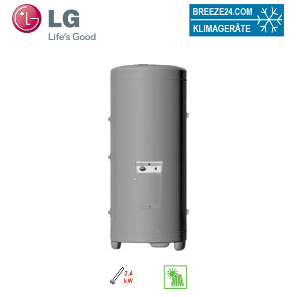 LG OSHW-300FD Bivalenz Trinkwasserspeicher für THERMA V 300 Liter + Heizstab 2,4kW + 2 Wärmetauscher