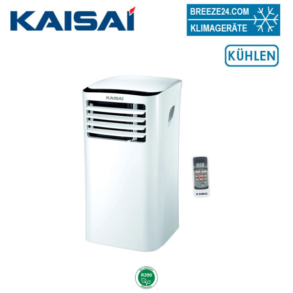 Kaisai KPPH-09HRG29 Mobiles Klimagerät nur Kühlen 2,6kW für 1 Raum mit 25 - 30 m² | R290