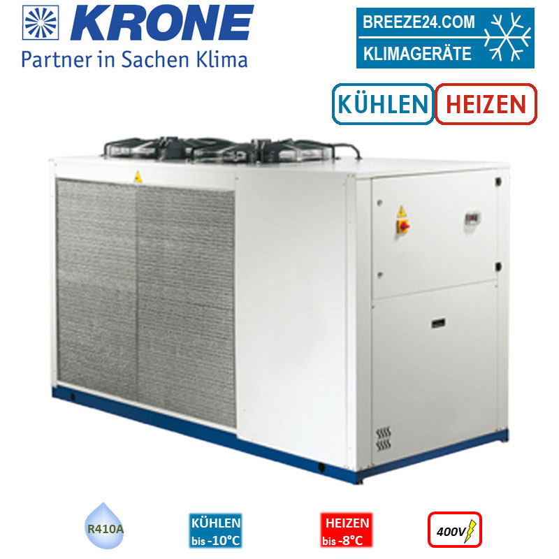 Krone MCY-52-WP Luftgekühlter Kaltwassersatz mit WP-Funktion 400V 44,3 kW Kühlen + Heizen