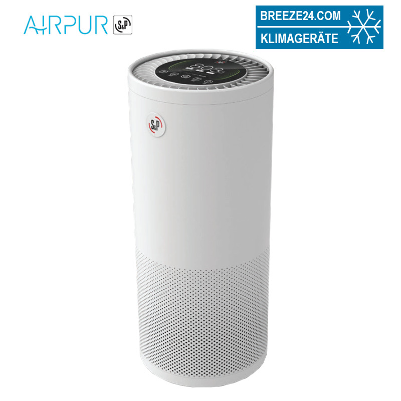 AIRPUR 360° Luftreiniger mit HEPA 13 Filter für 50 m² Fläche